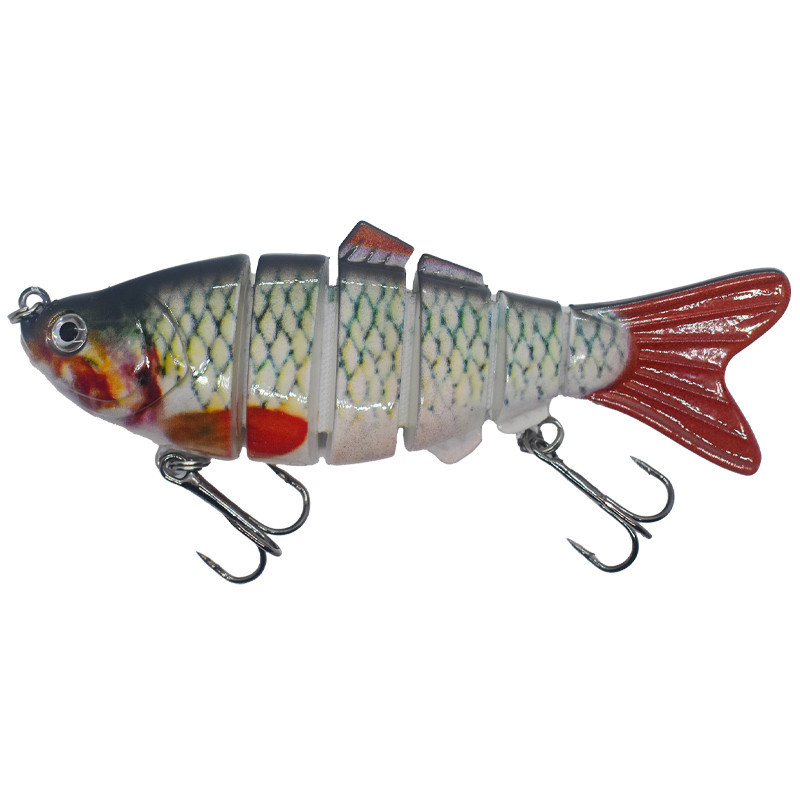 Swimbaits 4D Vinröd 10cm 16g