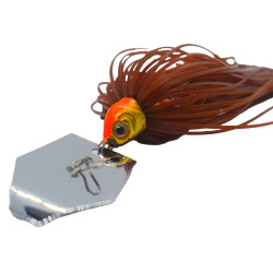 Chatterbait Brun 10cm 12g