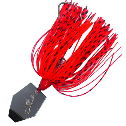 Chatterbait Röd 10cm 12g