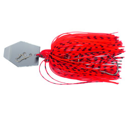 Chatterbait Röd 10cm 12g
