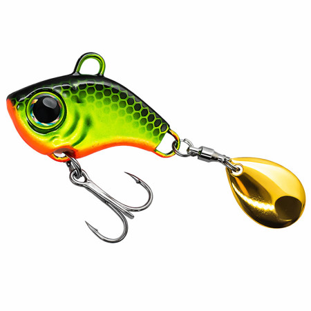 Tail spinnare 10g Grön svart 2,5cm