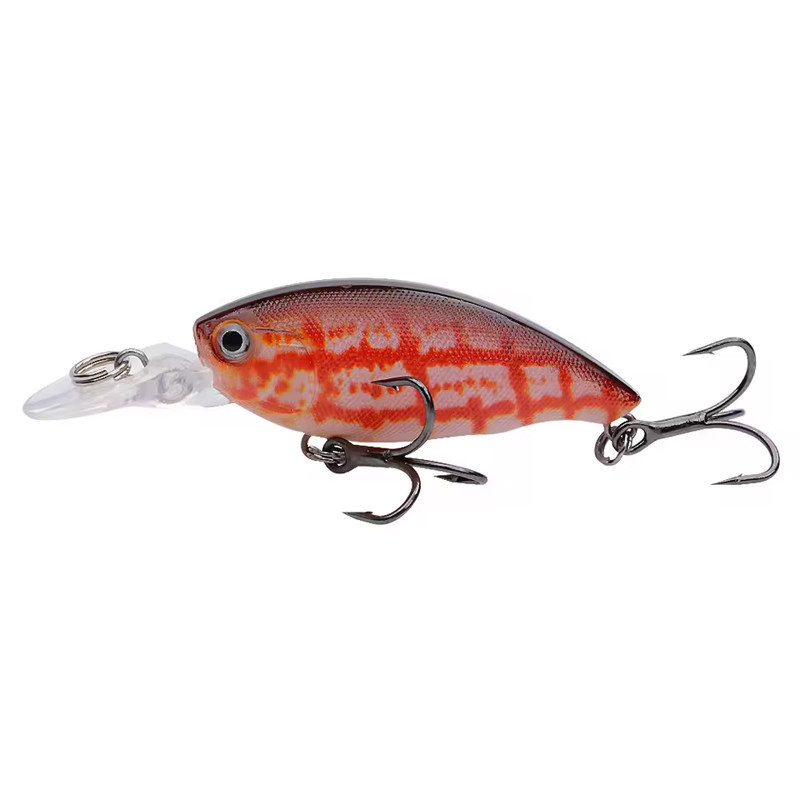 Topwater Röd/vit 6,5cm 5,5g